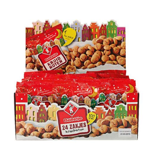 Bolletje - Kruidnoten (Spekulatiuskekse) - 24x 100g von Bolletje