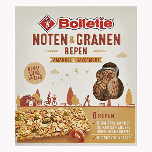 Bolletje Noten & Granen Havermout Nüsse & Getreide Mandel Haferflocken 240G von Bolletje