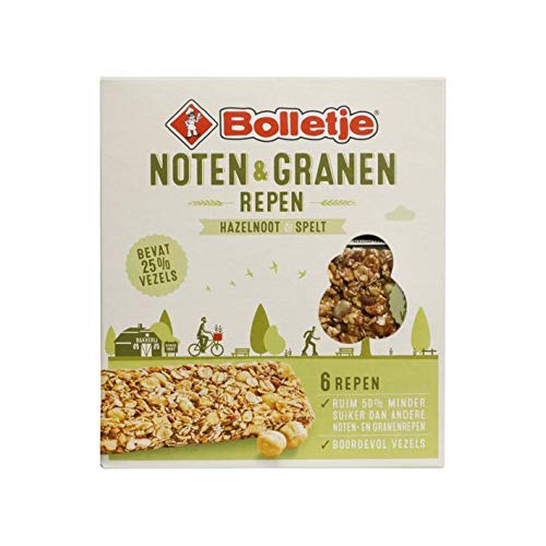 Bolletje Noten & Granen Hazelnoot Spelt Nüsse & Getreide Haselnuss Dinkel 240G von Bolletje