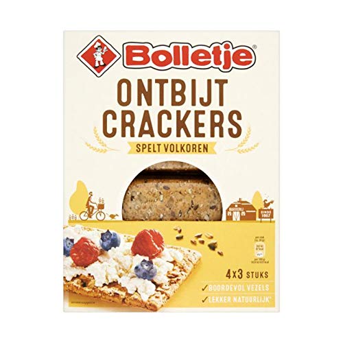 Bolletje Spelt Volkoren Frühstück Cracker Dinkel Vollkornbrot 240G von Bolletje