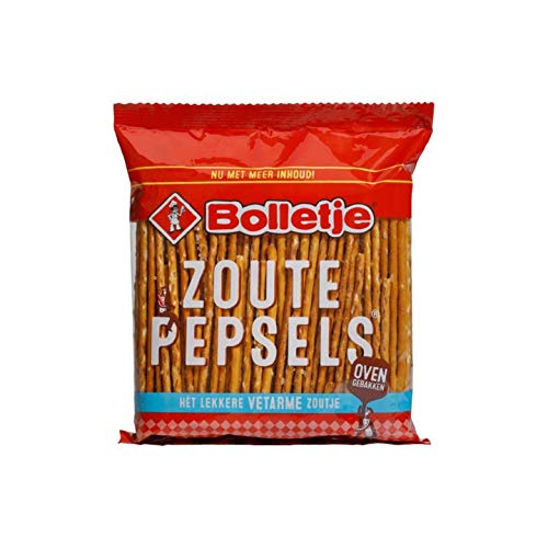 Salzstangen | Bolletje | Salz Pepsels | Gesamtgewicht 180 Gramm von Bolletje