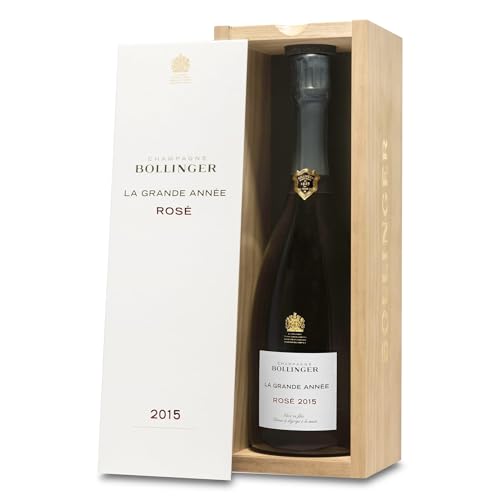 Bollinger La Grande Anneé Rosé 2015 Champagner in Holzkiste (1x0,75l) von Bollinger