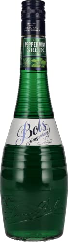 Bols Peppermint Green Liqueur 24%, Volume - 0.7 l, 3 Einheiten von Bols