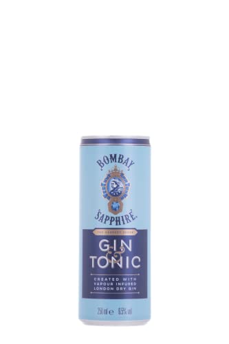 Bombay SAPPHIRE Gin & Tonic 6,5% Vol. 12x0,25l Dosen von Bombay