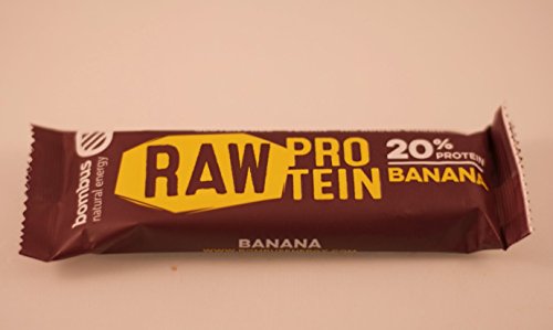 Bombus Raw Protein Riegel BANANA 50g von Bombus