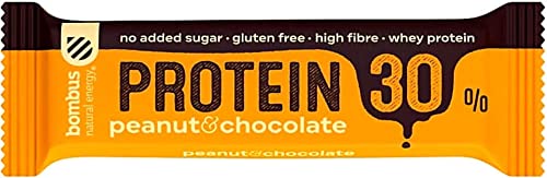 Proteinriegel 30% erdnuss-glutenfreie Schokolade 50 g Bombus von Bombus