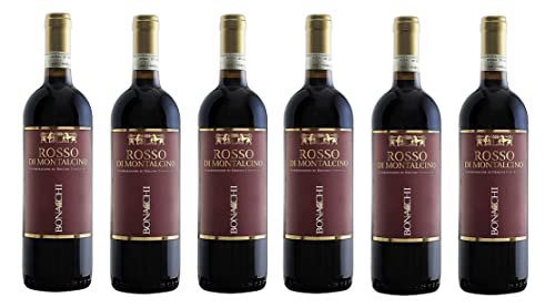 6x 0,75l - 2020er - Bonacchi - Rosso di Montalcino D.O.P. - Toscana - Italien - Rotwein trocken von Bonacchi