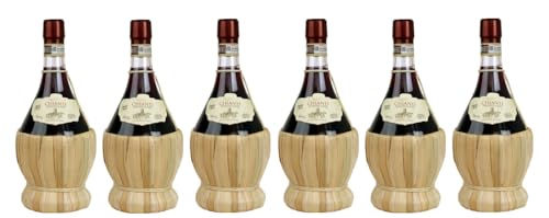 6x 0,75l - 2023er - Bonacchi - Fiasco - Chianti D.O.C.G. - Toscana - Italien - Rotwein trocken von Bonacchi