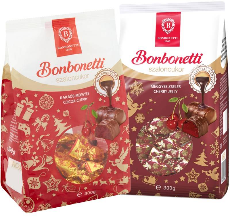 2er SET Bonbonetti Kakaós-Meggyes, Bonbonetti Geleedessert mit Saue... von Bonbonetti Choco Kft.