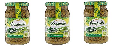 Bonduelle Bonduelle bonduelle dummy 3x italienische frühling erbsen glas 530 g bereit, überall zu gehen. von Bonduelle