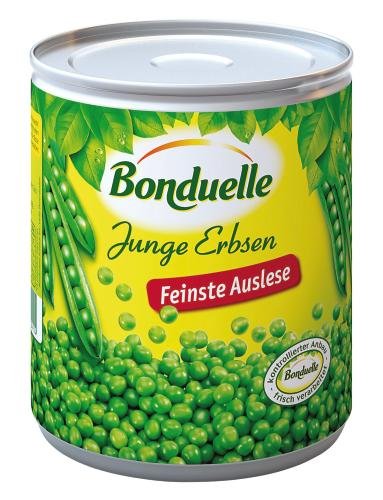 Bonduelle Erbsen feinste Auslese, 6er Pack (6 x 850 ml Dose) von Bonduelle