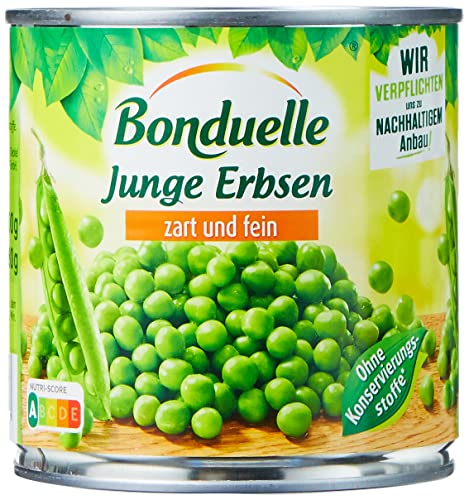 Bonduelle Erbsen sehr fein, 12er Pack (12 x 400 ml Dose) von Bonduelle