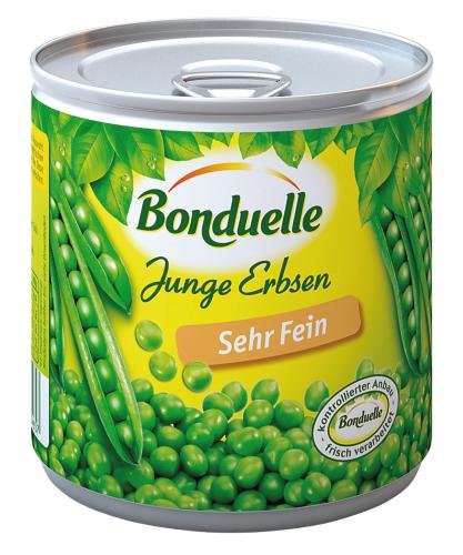 Bonduelle Erbsen sehr fein , 6er Pack (6 x 400 g Dose) von Bonduelle