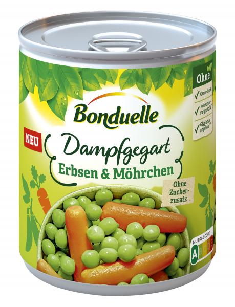 Bonduelle Erbsen & Möhrchen dampfgegart von Bonduelle