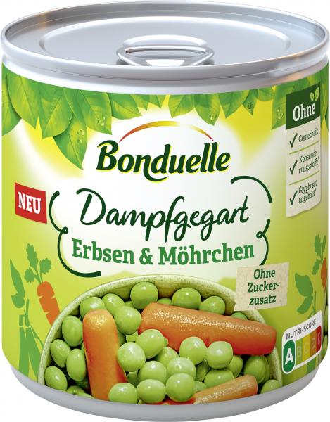 Bonduelle Erbsen & Möhrchen dampfgegart von Bonduelle