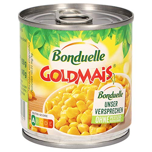 Bonduelle Gemüse Goldmais, 150g, Abtropfgewicht 140g von Bonduelle