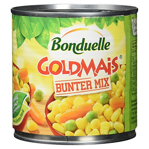 Bonduelle Goldmais Bunter Mix , 6er Pack (6 x 400 g Packung) von Bonduelle