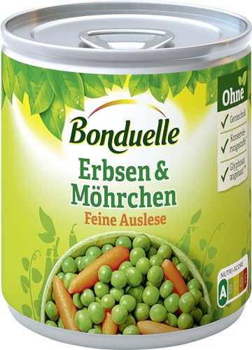 Bonduelle Grüne Erbsen mit Möhrchen feinste Auslese 200g von Bonduelle