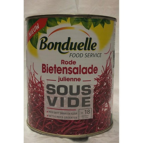 Bonduelle Rode Bietensalade julienne Sous Vide 2185g Konserve (Rote-Beete-Salat in streifen - Vakuum) von Bonduelle