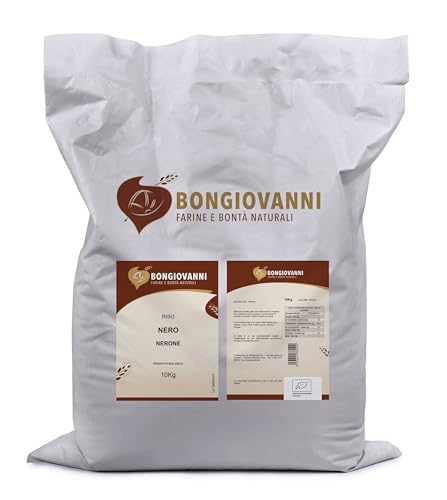 Reis Schwarz Nero 10 kg BIO von Bongiovanni (Farine e bontà naturali)