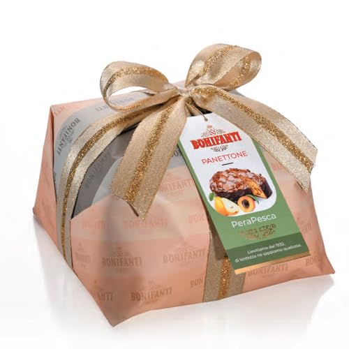 Bonifanti - Artisan Birne und Pfirsich Panettone 1kg von Bonifanti