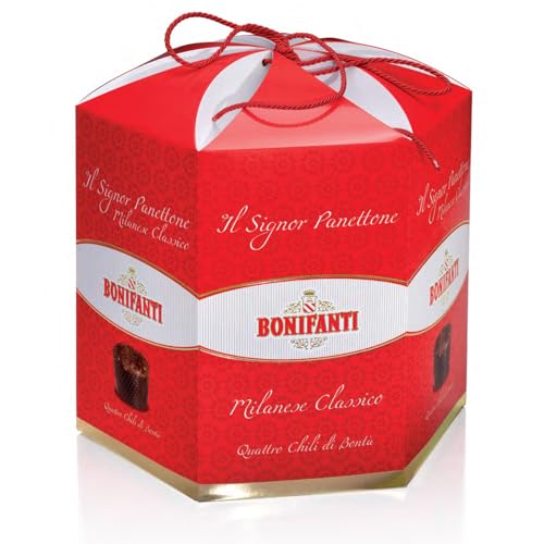 Klassischer Herr Panettone Milanese in eleganter Geschenkverpackung 5 kg BONIFANTI von Bonifanti