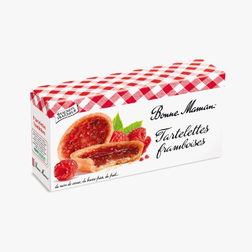 Bonne Maman Erdbeer-Tartelettes, 135 g, 1er Pack (1 x 1 Stück) von Bonne Maman