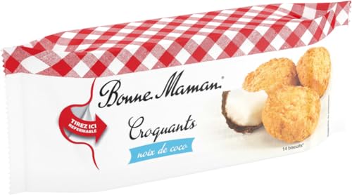 Bonne Maman Kokosmakronen,leicht,luftig ,lecker, 4er Pack (4 x 150 g) von Bonne Maman