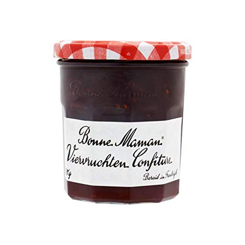 Fruchtmarmelade | Bonne Maman | FourFruits Jam | Gesamtgewicht 370 Gramm von Bonne Maman