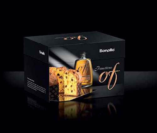 BONOLLO HANDWERKLICHE PANETTONE VON AROMATISIERT MIT GRAPPA AMARONE 1KG von Bonollo