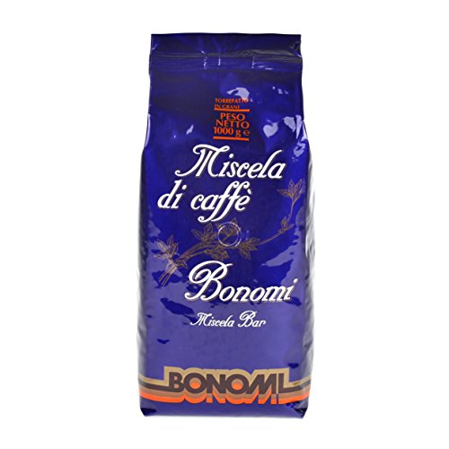 Bonomi Kaffee Espresso Blu Miscela Di Caffe, 1000g Bohnen von Forno Bonomi