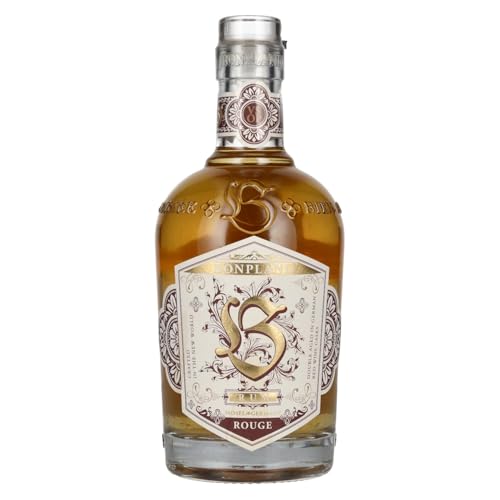 Bonpland | Rum Rouge VSOP | 500 ml | Blend aus 5 verschiedenen Melasse-Rums | In Bourbon- & Gault-Millau-Fässern gereift | Trockenes Finish von Bonpland