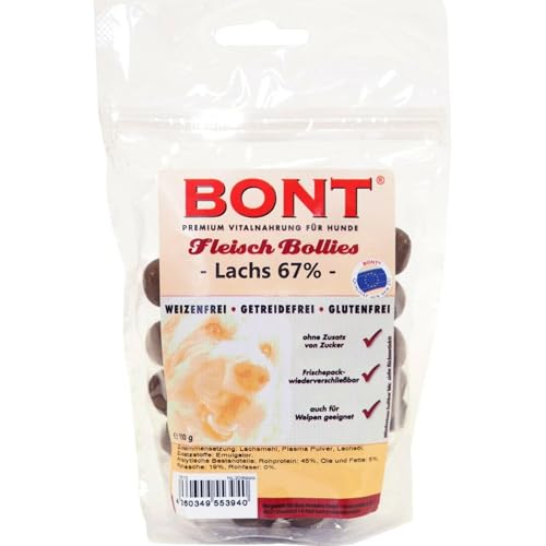 Bonties Fleisch-Bollies Lachs 150g von Bont