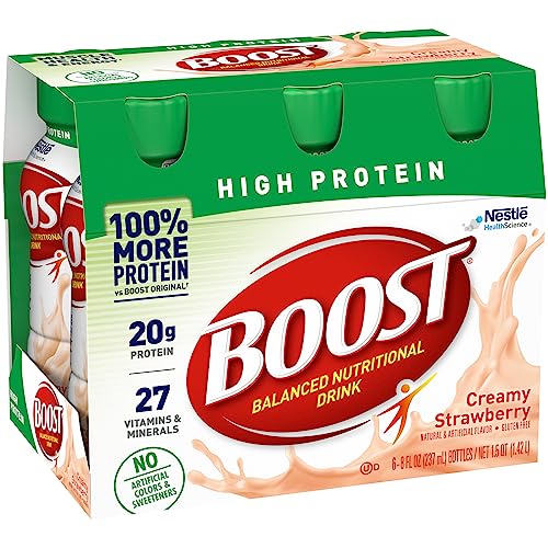 Boost Complete High Protein Nutritional Drink, Creamy Strawberry by Boost von Boost