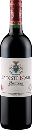 Bordeaux Premium-Selektion Chateau Lacoste-Borie Aoc Pauillac 2E Vin De G-P-L 2018 0.75 L Flasche von Bordeaux Premium-Selektion