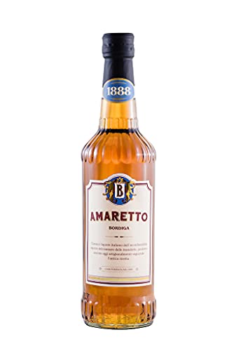 Amaretto Bordiga, italienischer Mandel-Likör, 0,7 L, 28% Vol. von Bordiga