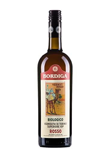 Bio Vermouth die Torino Rosso Bordiga, roter Wermut aus dem Piemont/Italien, 0,75 L, 18% Vol. von Bordiga