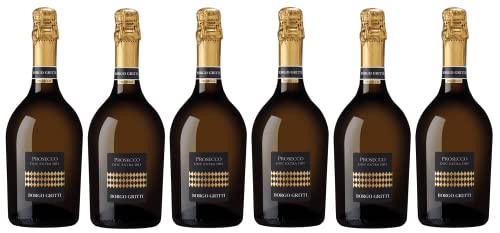 6x 0,75l - 2023er - Borgo Gritti - Prosecco Spumante - extra dry - Prosecco D.O.P. - Veneto - Italien - weißer Schaumwein extra dry von Borgo Gritti