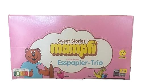 1 Box Mampfi Esspapier-Trio a 290g + Space Keks gratis a 45 g von Onlineshop Bormann von Bormann