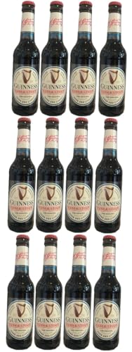 12 Flaschen Guinness Extra Stout a 0,33 L 4,1% vol. inkl. MEHRWEGPFAND + Space Keks gratis a 45 g von Onlineshop Bormann von Bormann