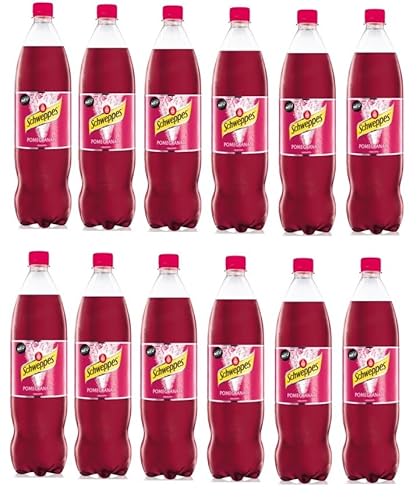 12 Flaschen Sch weppes Pomegranate a 1250ml Petflaschen inc. EINWEG Pfand + Space Riegel von Onlineshop Bormann von Bormann