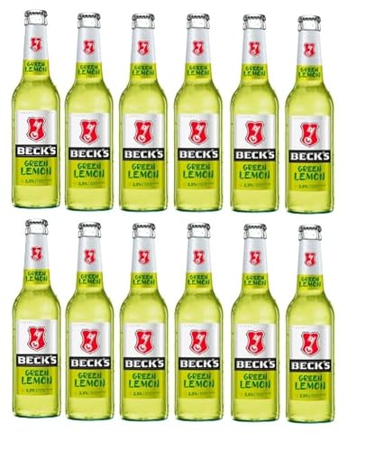 12 x Beck's Green Lemon x 0,33L 2,5% Vol. inkl. MEHRWEGPFAND + Space Keks gratis a 45 g von Onlineshop Bormann von Bormann