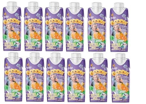 12 x Goodie x Fibii-Edition Orange-Minze a 500ml + Space Keks gratis a 45g von Onlineshop Bormann von Bormann