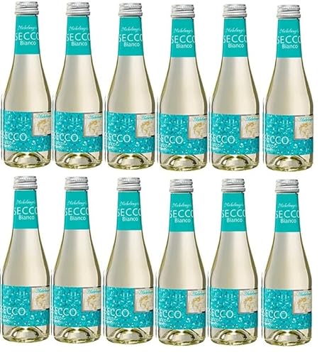 12 x Michelangelo secco bianco a 200ml sparkling 10% Vol. + Space Riegel von Bormann