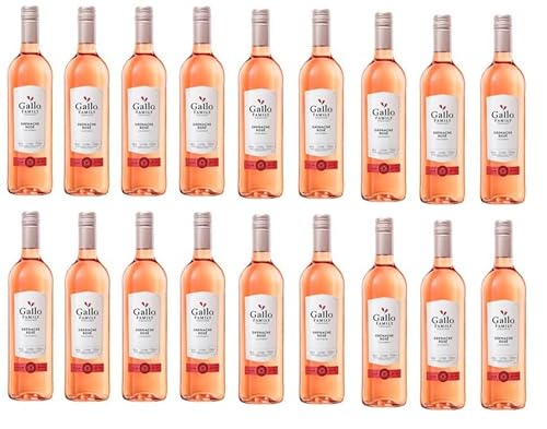 18 Flaschen Grenache rose Californien a 750ml Gallo Winery + Space Riegel von onlineshop Bormann von Bormann