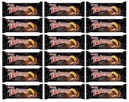 18 Packungen Ülker Biskrem Kakaocreme a 100 g + Space Keks gratis a 45 g von Onlineshop Bormann von Bormann