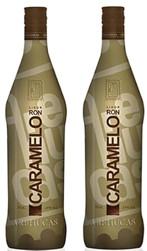 2 Flaschen Arehucas Ron Caramelo Likör 0,7– Kanarische Inseln Inhalt: je 0,7 Liter Alkoholgehalt: 20% von Bormann