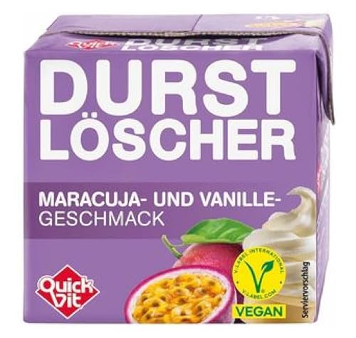 24 Durstlöscher Maracuja - Vanille Geschmack a 500ml + Space Keks Gratis von Bormann