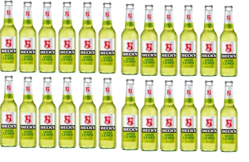 24 x Beck's Green Lemon x 0,33L 2,5% Vol. inkl. MEHRWEGPFAND + Space Keks gratis a 45 g von Onlineshop Bormann von Bormann