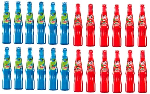 24 x Dreh & Drink Mix (12 x Waldbeere + 12 x Kirsche) a 200ml + Space Riegel 45g von Onlineshop Bormann von Bormann